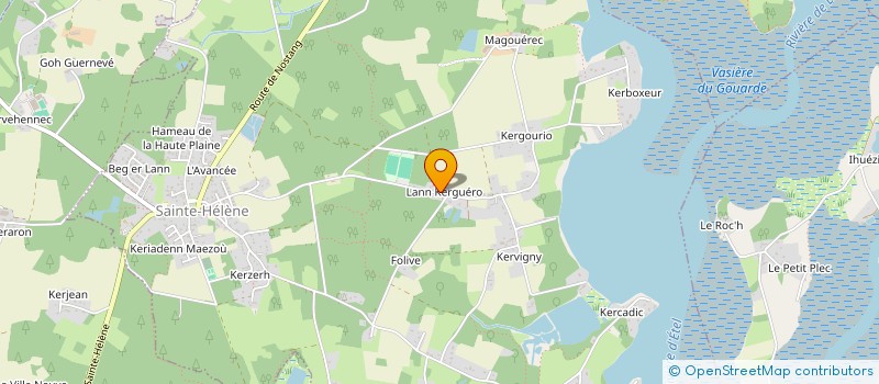 localisation de l'entreprise SCI KS FAUSTINE  SAINTE-HELENE