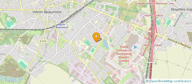 localisation de l'entreprise SCI KS L'ABBAYE à HENIN-BEAUMONT