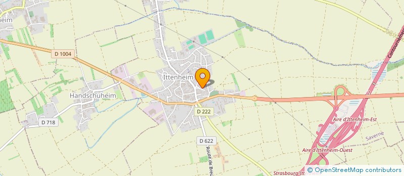 localisation de l'entreprise SCI KS WOLFF  ITTENHEIM