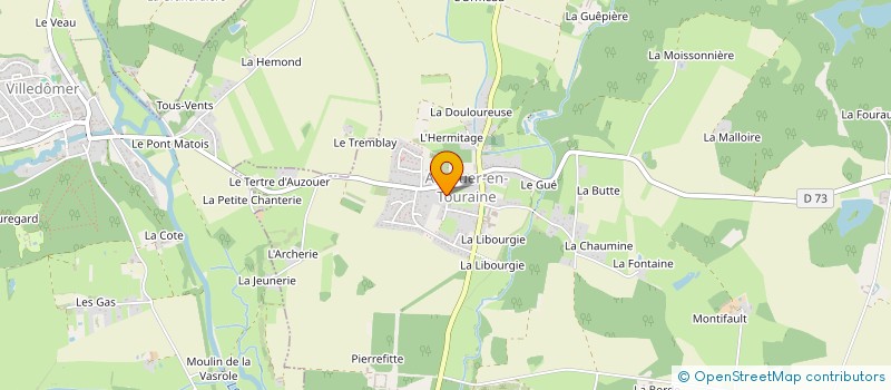 localisation de l'entreprise SCI KS2K  AUZOUER-EN-TOURAINE