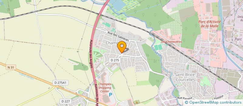 localisation de l'entreprise SCI KSB  CHAMPIGNY