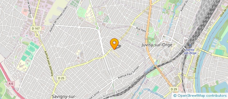 localisation de l'entreprise SCI KSD  SAVIGNY-SUR-ORGE