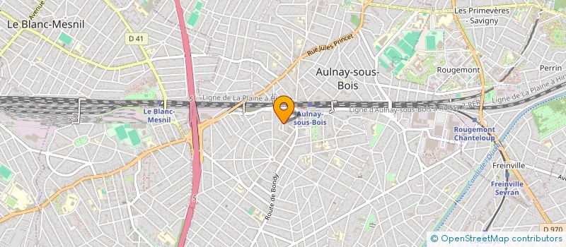 localisation de l'entreprise SCI KSG DE VERSAILLES à AULNAY-SOUS-BOIS