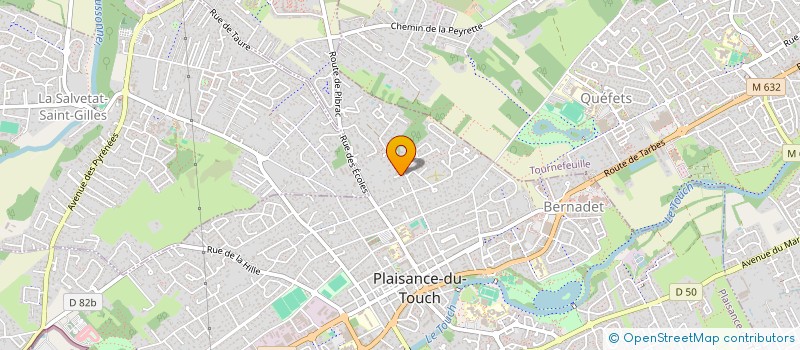 localisation de l'entreprise SCI KSJ LA ROCAILLE  PLAISANCE-DU-TOUCH