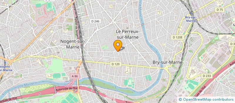 localisation de l'entreprise SCI KSM à LE PERREUX-SUR-MARNE