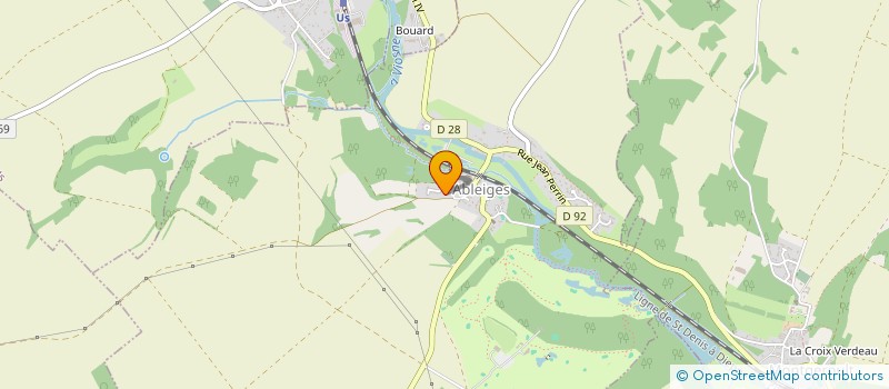 localisation de l'entreprise SCI KSM 95  ABLEIGES