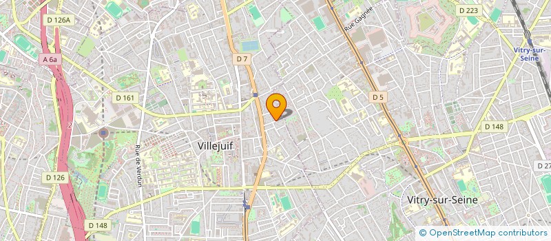 localisation de l'entreprise SCI KSN à VILLEJUIF