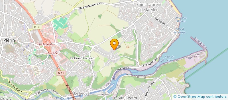 localisation de l'entreprise SCI KSPHE  PLERIN