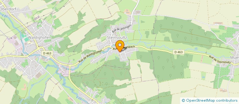 localisation de l'entreprise SCI KSR LES CHENES  STEINSOULTZ