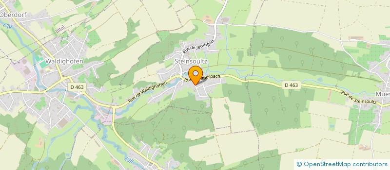 localisation de l'entreprise SCI KSR LES JARDINS  STEINSOULTZ