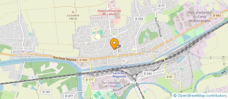 localisation de l'entreprise SCI KTN  MIGENNES