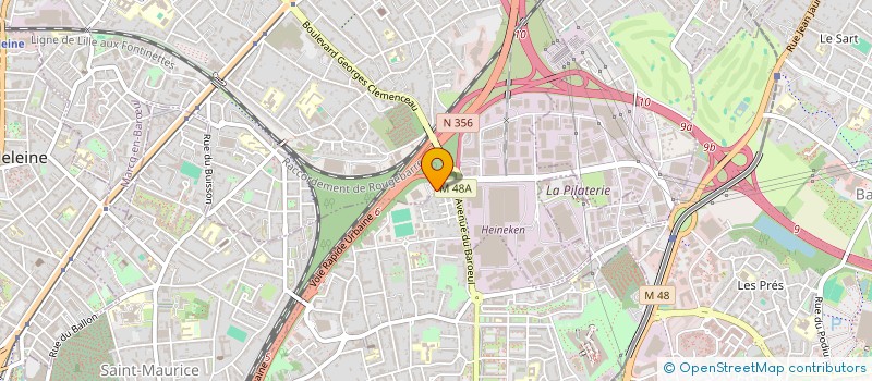 localisation de l'entreprise SCI KU DE TA à MARCQ-EN-BARŒUL
