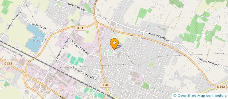 localisation de l'entreprise SCI KUBRAK  MARMANDE