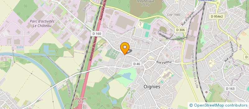 localisation de l'entreprise SCI KUKUCZKA  OIGNIES