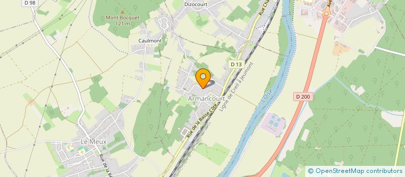 localisation de l'entreprise SCI KULUNDZIC  ARMANCOURT