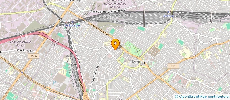 localisation de l'entreprise SCI KUMAAR à DRANCY