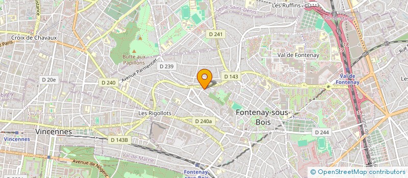 localisation de l'entreprise SCI KUMOVI à FONTENAY-SOUS-BOIS