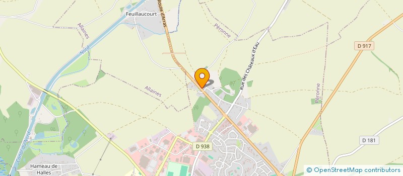 localisation de l'entreprise SCI KUNCZE à PERONNE