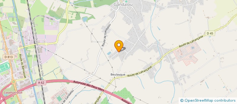 localisation de l'entreprise SCI KUPER  CASTELSARRASIN