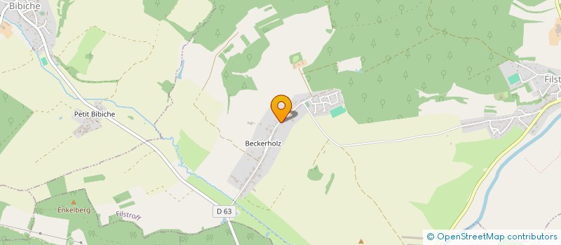 localisation de l'entreprise SCI KUPP à FILSTROFF