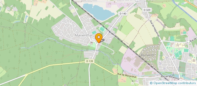 localisation de l'entreprise SCI KURAK  HAGUENAU