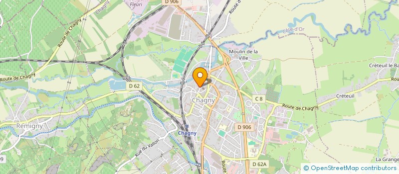 localisation de l'entreprise SCI KURAMATHY  CHAGNY