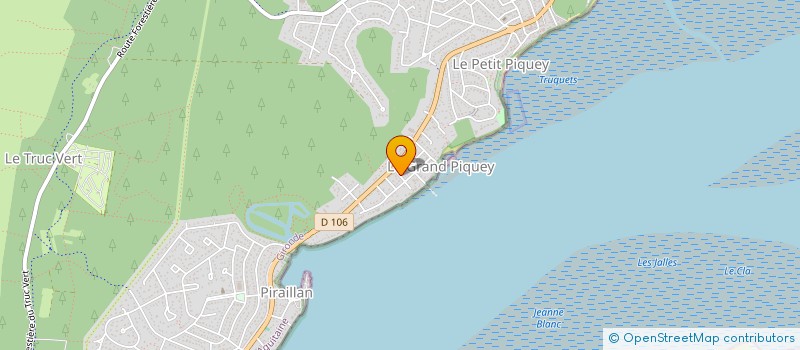 localisation de l'entreprise SCI KURLAND à LEGE-CAP-FERRET