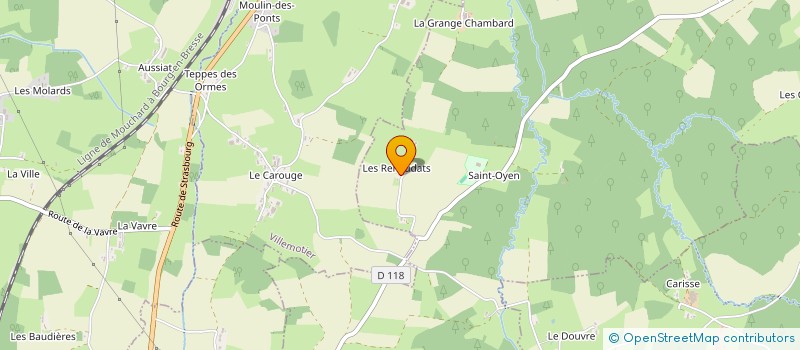 localisation de l'entreprise SCI KURTCIWAN  SAINT-ETIENNE-DU-BOIS