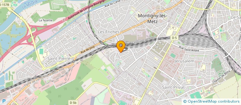 localisation de l'entreprise SCI KURZEPA à MONTIGNY-LES-METZ
