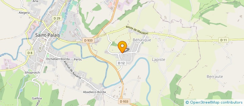 localisation de l'entreprise SCI KUSIAK  BEHASQUE-LAPISTE