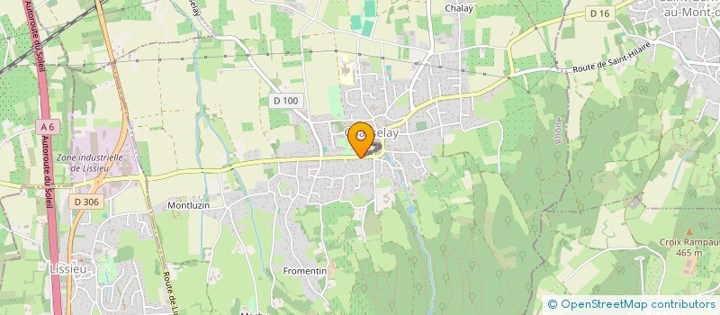 localisation de l'entreprise SCI KUSPID  CHASSELAY