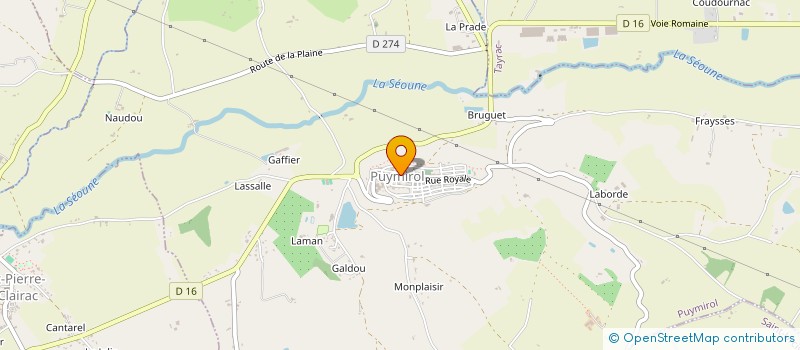 localisation de l'entreprise SCI KUTO  SAINT-ROMAIN-LE-NOBLE