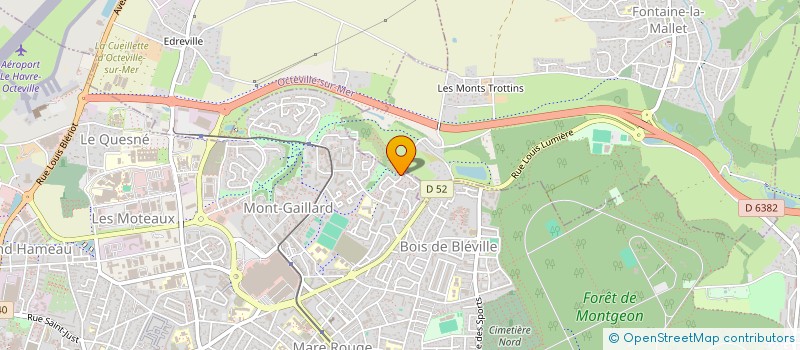 localisation de l'entreprise SCI KUZULUK SCHILD  LE HAVRE