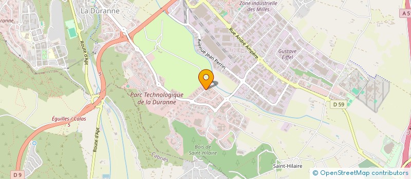 localisation de l'entreprise SCI KUZURI à AIX-EN-PROVENCE