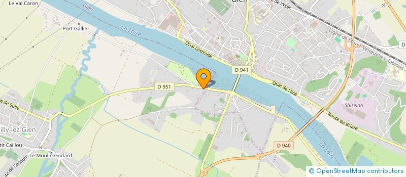 localisation de l'entreprise SCI KV1 à POILLY-LEZ-GIEN