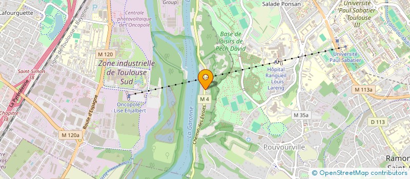 localisation de l'entreprise SCI KW à TOULOUSE