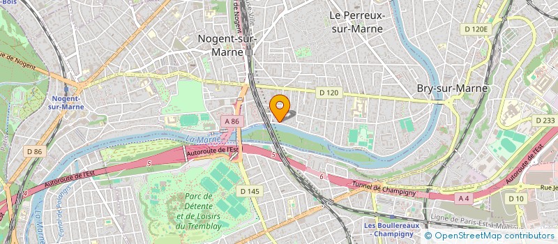 localisation de l'entreprise SCI KWADIC  LE PERREUX-SUR-MARNE