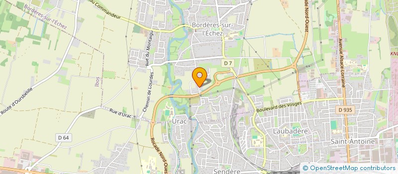 localisation de l'entreprise SCI KWASNIK-LECOT  BORDERES-SUR-L'ECHEZ