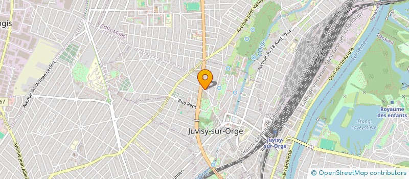 localisation de l'entreprise SCI KYA IMMO  JUVISY-SUR-ORGE