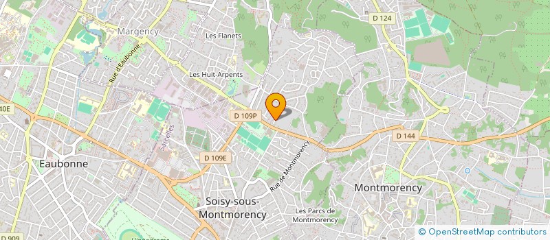 localisation de l'entreprise SCI KYANITE à SOISY-SOUS-MONTMORENCY