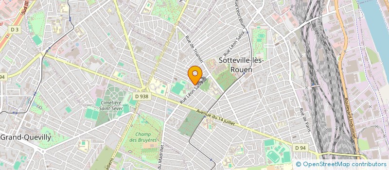 localisation de l'entreprise SCI-KYCO  SOTTEVILLE-LES-ROUEN