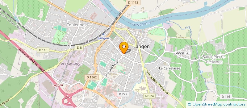 localisation de l'entreprise SCI KYL à LANGON