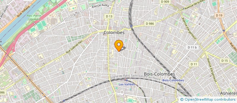 localisation de l'entreprise SCI KYLA à COLOMBES