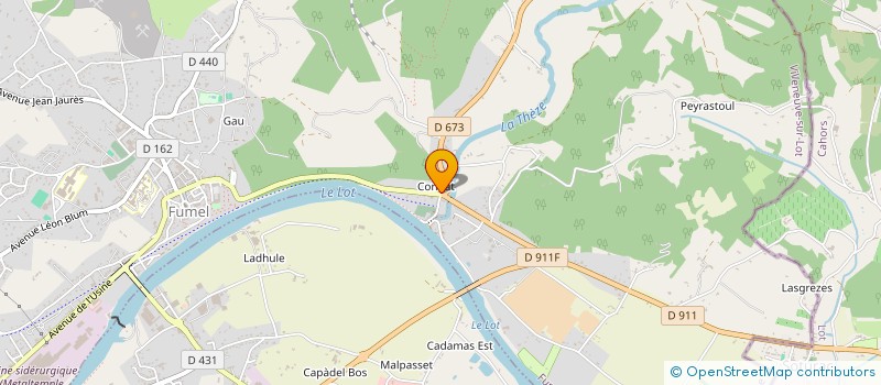 localisation de l'entreprise SCI KYLIOT  FUMEL