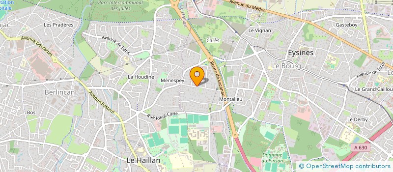 localisation de l'entreprise SCI KYMAM  EYSINES