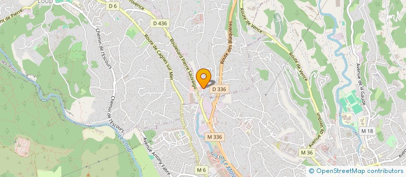 localisation de l'entreprise SCI KYMAM à SAINT-PAUL-DE-VENCE