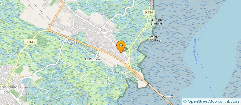 localisation de l'entreprise SCI KYMATRI  LE CHATEAU-D'OLERON