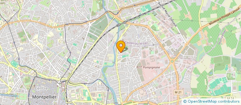 localisation de l'entreprise SCI KYMIL à MONTPELLIER