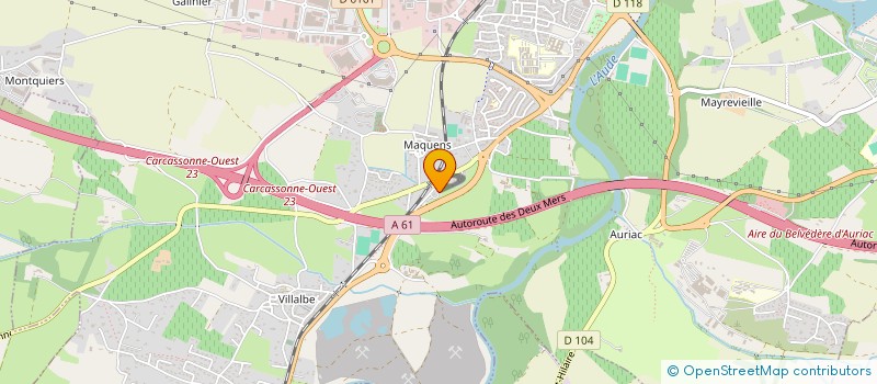 localisation de l'entreprise SCI KYMIS à CARCASSONNE