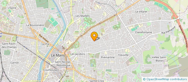 localisation de l'entreprise SCI KYOMA  LE MANS